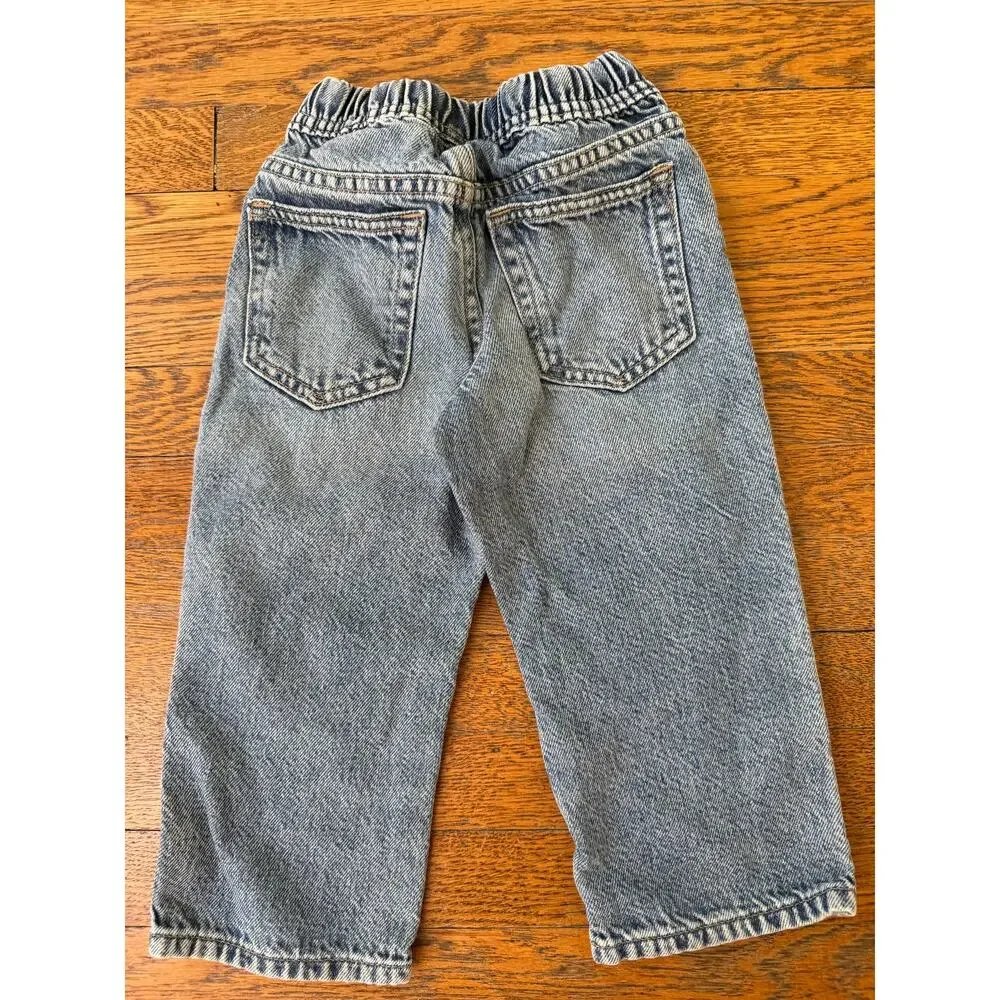 Gap Boys' Lightwash Baggy Jeans Size 2